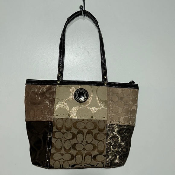 Coach Handbags - Coach Bag Legacy Signature Patchwork Tote